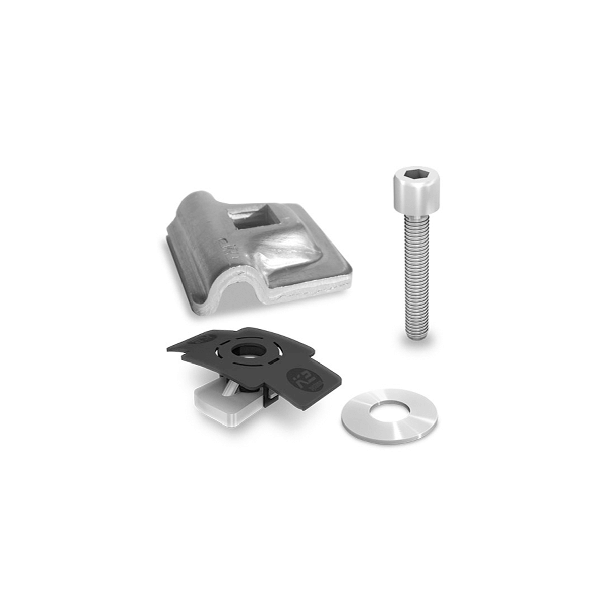 K2 2002473 Blitzschutzklemme Multi Alu 8mm Set